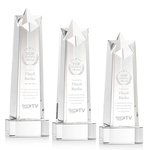 Delaware Star on Base - Clear