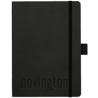 5" x 7" Flexible cover journal, deboss imprint, white lined paper,... from...