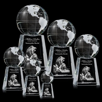 Our Optical Crystal Globe 3D Award on Tall Optical base is... from ASI 84592...