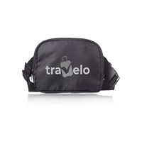 Waist/belt bag with large compartment with zipper closure and an...