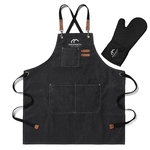 Premium Gift Set - Apron & Oven Mitt