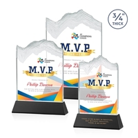 The stunning Kilimanjaro VividPrint™ award features deep carved and frosted...