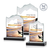 The stunning Kilimanjaro VividPrint™ award features deep carved and frosted...
