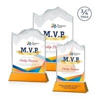 The stunning Kilimanjaro VividPrint™ award features deep carved and frosted...