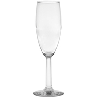 Flute Hexagonal Stem Glass 6oz