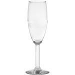 Flute Hexagonal Stem Glass 6oz