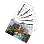 Calendar Card, Multi-Year Packet with Eyelet. 2, 4 or 6 pgs