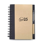 Spiral Bound Notebook & Harvest Pen