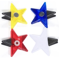Jumbo size star shaped magnetic memo clip holder with strong grip.... from...
