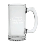 Beer Glass Mug 12oz
