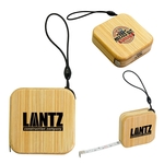 BAMBOO SQUARE TAPE MEASURE