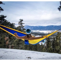 Custom Single Hammock with Ropes & carry bag