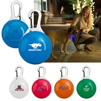 LED pet safety light that clips onto collars or leashes and... from ASI 88060...