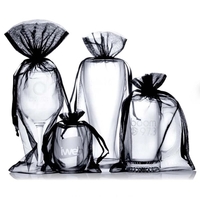 Transparent Black Silhouette Pouch... from ASI 31518 ADNART