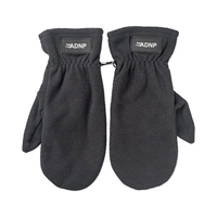 Fleece mittens with a PU patch on the wrist cuff area.... from ASI 98360...