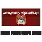 2.5' x 6' Parade Lead Banner - No Fringe