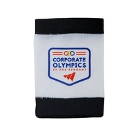 3 1/4" w x 4 1/2" h flat knit polyester blend... from ASI 90160 Suntex...