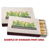 4-inch, Full Color, Low Quantity Matchboxes