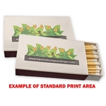4-inch, Full Color, Low Quantity Matchboxes