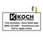 48" x 96" Format Stock Size Corrugated Plastic Sign-2 Sided