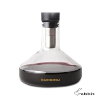 The rabbit® Pura Decanting system aerates wine as you pour in... from ASI...