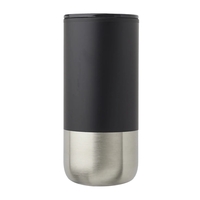 Hybrid Stainless Steel Plastic Tumbler with Straw, 20 oz.