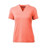 Cutter & Buck Forge Eco Heathered Stretch Womens Blade Top
