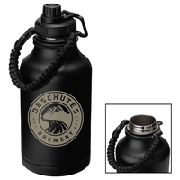 64 oz. growler bottle made of stainless steel with double-wall...