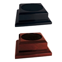 Rosewood Royal Piano Finish Pedestal Base... from ASI 92531 Unique Custom...