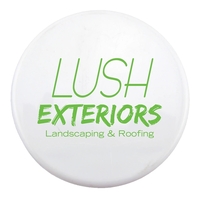 Round shaped magnetic clip that measures 2.875" W x 2.875" H... from ASI...