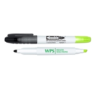 Double UpA® Dry Erase Marker & Highlighter Combo