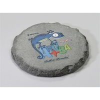 Chiseled Round Coaster