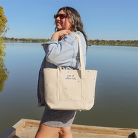 MORRIS TOTE - MEDIUM ZIPPERED