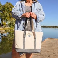 MORRIS TOTE - LARGE ZIPPERED