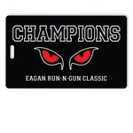 Luggage Tag with Clear Adhesive Pocket, Large