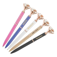 Bling Brass Twist-Action Ballpoint