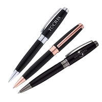 Hourglass Twist-Action Brass Ballpoint