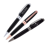 Hourglass Roller-Brass Cap-Off Rollerball