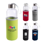 Caspian 16 Oz Glass Bottle With Neoprene Sleeve