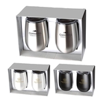 Stainless Steel Stemless Wine Tumbler Gift Set