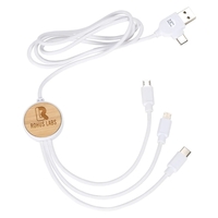 Bamboo 3-in-1 39- Charging Cable