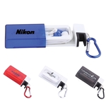 Earbuds and Media Stand