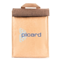 WashaPaper PEVA lined vegan-friendly and recyclable lunch bags with top...