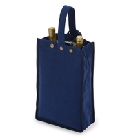 Silverado II Insulated Double Bottle Bag Navy