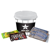 Candy filled bucket with Sour Patch Kids (2 oz), M&M's (1.69... from ASI...