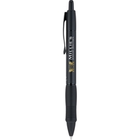 Metal pen with a Matte black barrel.G2 Gel ink.... from ASI 78110 Pilot...