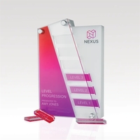 Slide-in continual achievements with this USA-made perpetual award.... from...