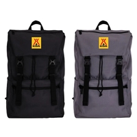 Backpack made with RPET materials with pull cord top opening, padded... from...