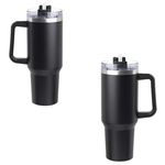 Stainless Steel Insulated Tumbler with Straw, 40 oz.