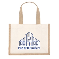 Reyna™- Natural Tote - Screen Print